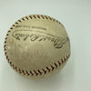 Rare Billy Sunday Signed 1925 American League Baseball Evangelist Beckett COA