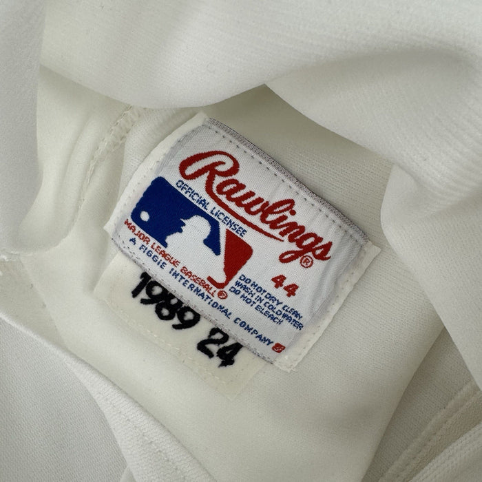 Willie Mays Signed San Francisco Giants 1989 Game Model Jersey