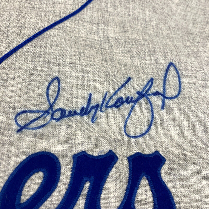 1955 Brooklyn Dodgers Team Signed Jersey With Sandy Koufax JSA COA