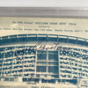 Joe Pignatano Signed 1969 New York Mets Shea Stadium Postcard PSA DNA