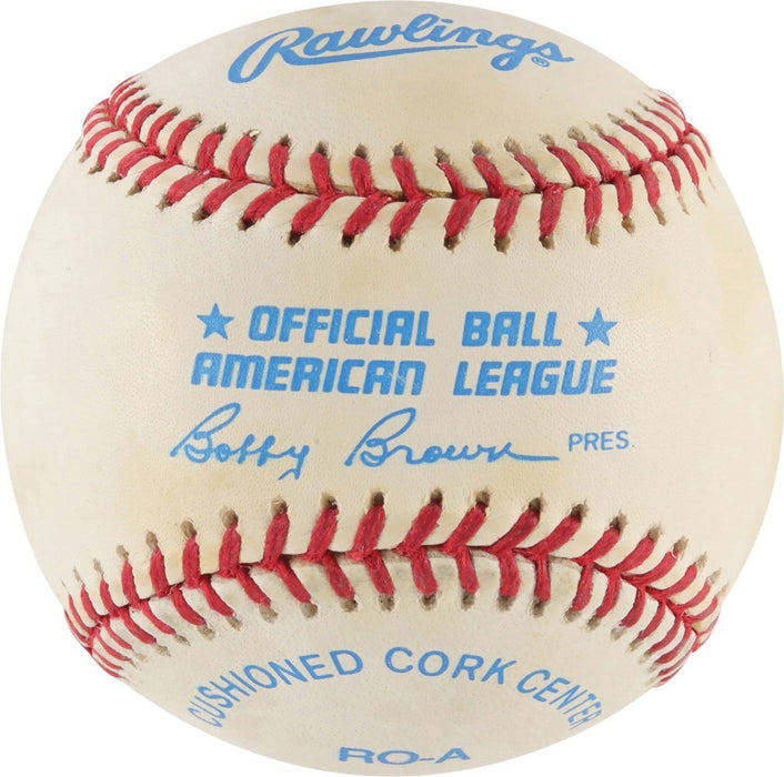 Michael Jordan Signed 1990's American League Baseball PSA DNA COA