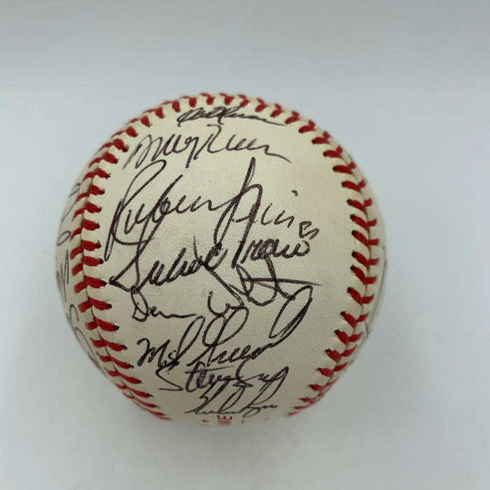 1989 All Star Game Signed Baseball Kirby Puckett Cal Ripken Nolan Ryan JSA COA