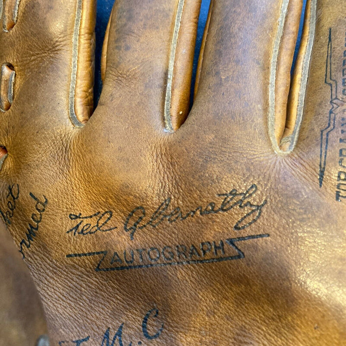 Ted Abernathy Vintage 1960's Game Model Baseball Glove Mitt