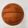 1993-94 Dallas Mavericks Team Signed Official NBA Game Issued Basketball