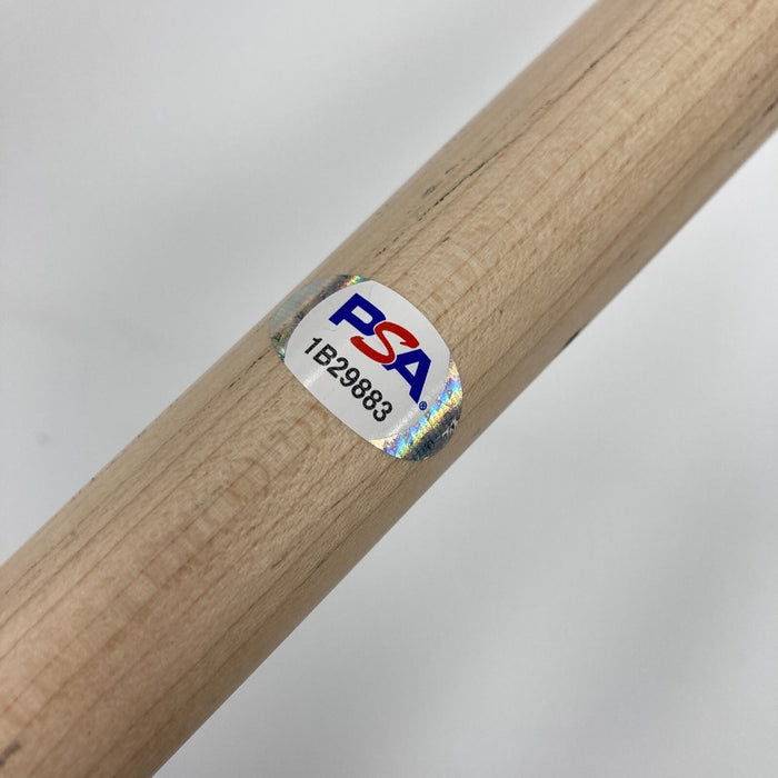 Jorge Posada Signed Marucci Custom Cut-M Game Issued Bat PSA DNA & Beckett COA