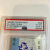 Peyton Manning Signed NFL Debut Original Ticket Sep 6, 1998 PSA DNA Pop 3!