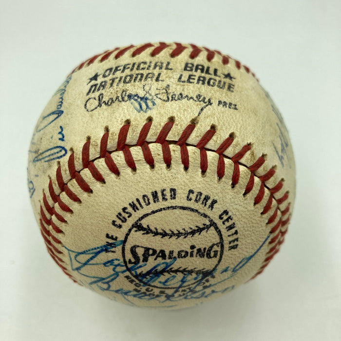 1971 Pittsburgh Pirates World Series Champs Signed Baseball Roberto Clemente PSA