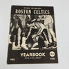 1962-1963 Boston Celtics NBA Champs Team Signed Yearbook Bill Russell JSA COA