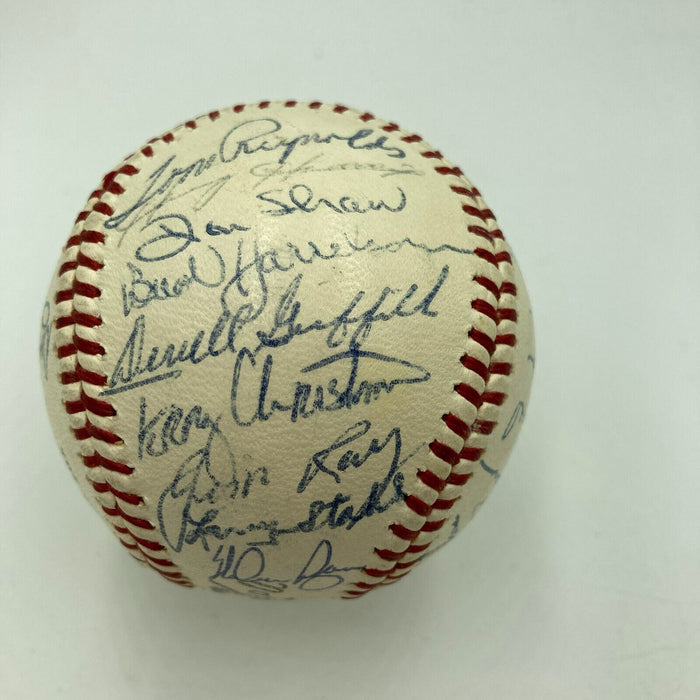 The Finest 1967 New York Mets Team Signed NL Baseball Nolan Ryan JSA COA