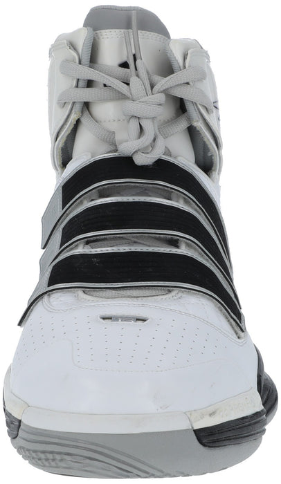 Tim Duncan Signed 2009 Game Used Adidas Sneakers Shoes MEARS & Beckett COA