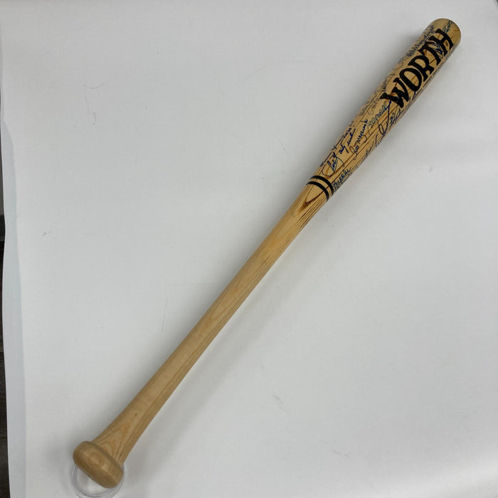 Beautiful Hall Of Fame Multi Signed Baseball Bat 42 Sigs PSA DNA COA