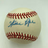 Willie Pope Signed Official Major League Baseball Negro League Legend JSA COA