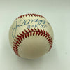 Beautiful Joe Dimaggio "Hall Of Fame 1955" Signed AL Baseball With PSA DNA COA