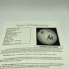 Linkin Park Band Signed Baseball 6 Signatures With Chester Bennington JSA COA