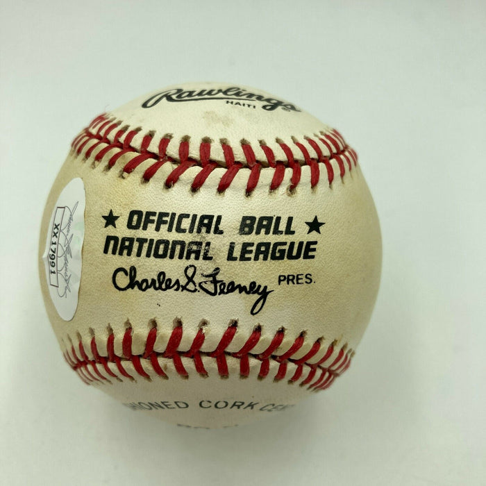 Sandy Koufax Signed Vintage Official National League Feeney Baseball JSA COA