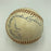 Hall Of Fame Multi Signed Baseball Harry Hooper Joe Medwick Lefty Grove JSA COA