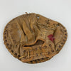 Gaylord Perry Signed Dick Dietz Game Model Glove Caught 1968 No Hitter Game JSA