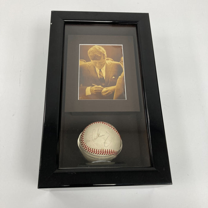 President John F. Kennedy Single Signed Baseball JFK First Pitch 1962 JSA