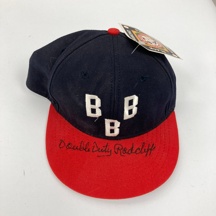 Ted Double Duty Radcliffe Signed Authentic Negro League Hat JSA COA