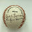 Willie Mays Josh Gibson Jr. Negro League Legends Signed Baseball JSA COA