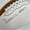 Doak Walker Signed Wilson Football JSA COA RARE
