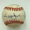 1977 New York Yankees World Series Champs Team Signed AL Baseball JSA COA