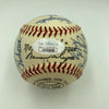 1969 Chicago Cubs Team Signed Vintage National League Baseball Ernie Banks JSA