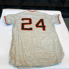 Beautiful Willie Mays Signed Authentic New York Giants Jersey JSA COA