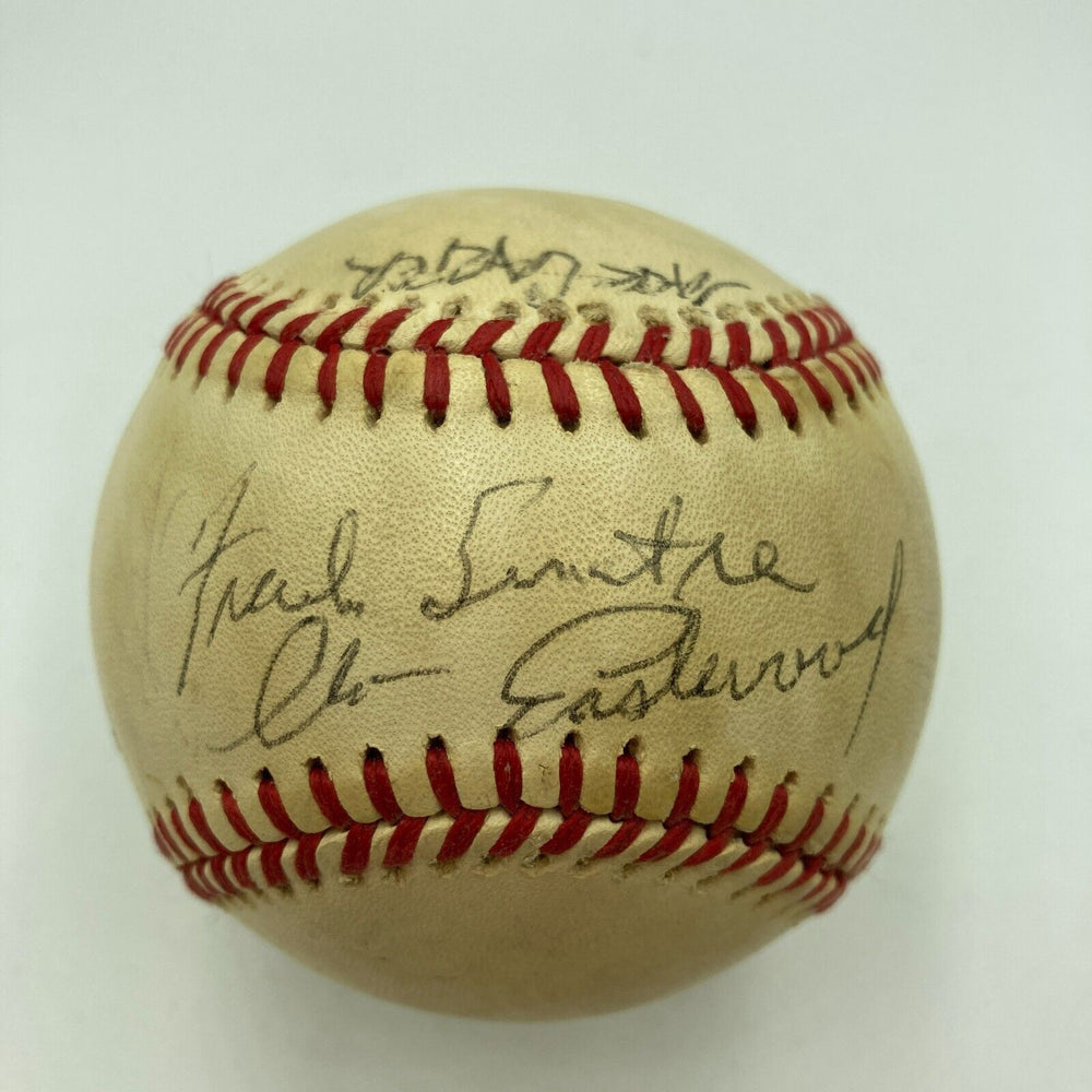 Incredible Frank Sinatra & Clint Eastwood Signed National League Baseball PSA