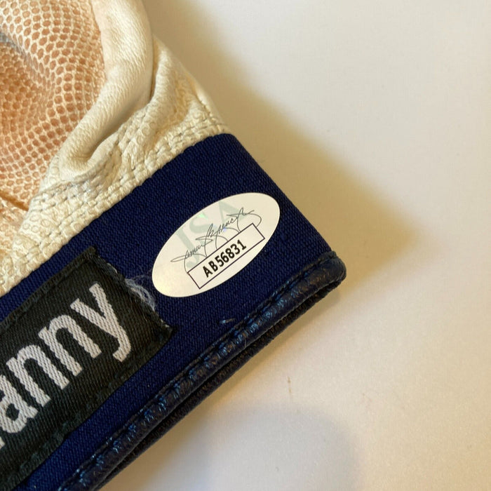 Manny Ramirez Signed 2005 Game Used Batting Gloves (Pair) & Wristband JSA COA