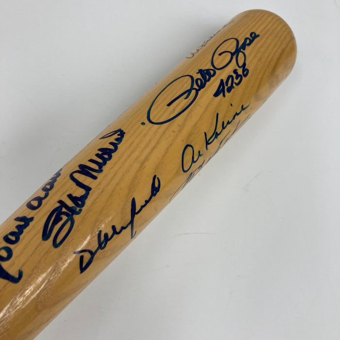 3,000 Hit Club Multi Signed Baseball Bat Willie Mays Hank Aaron 16 Sigs PSA DNA