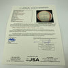 Willie Mays Hank Aaron 500 Home Run Club Multi Signed Baseball JSA COA