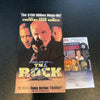 Ed Harris Signed Autographed The Rock VHS Movie With JSA COA