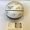 Ray Allen Jason Kidd Hall Of Fame Induction Class Of 2018 Signed Basketball JSA