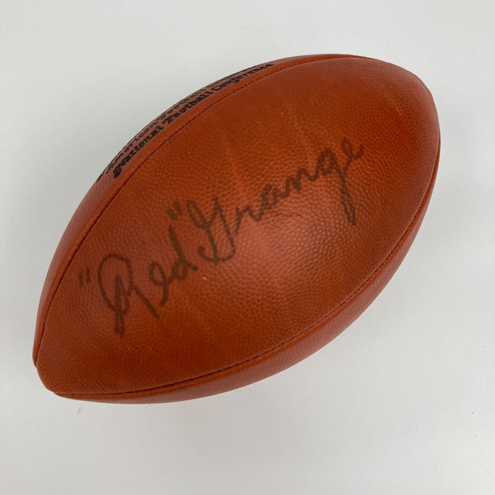 Red Grange Signed Autographed Authentic Wilson NFL Football With JSA COA