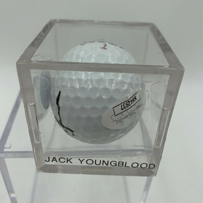 Jack Youngblood NFL Rams Signed Autographed Golf Ball PGA With JSA COA