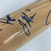 Joe Mauer, Torii Hunter, Paul Molitor Twins Signed Baseball Bat Beckett COA