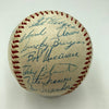 Mickey Mantle Willie Mays Hank Aaron 1960's HOF Multi Signed Baseball JSA COA