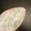 1972 Miami Dolphins Super Bowl Champs Team Signed Wilson Football 40+ Sigs JSA