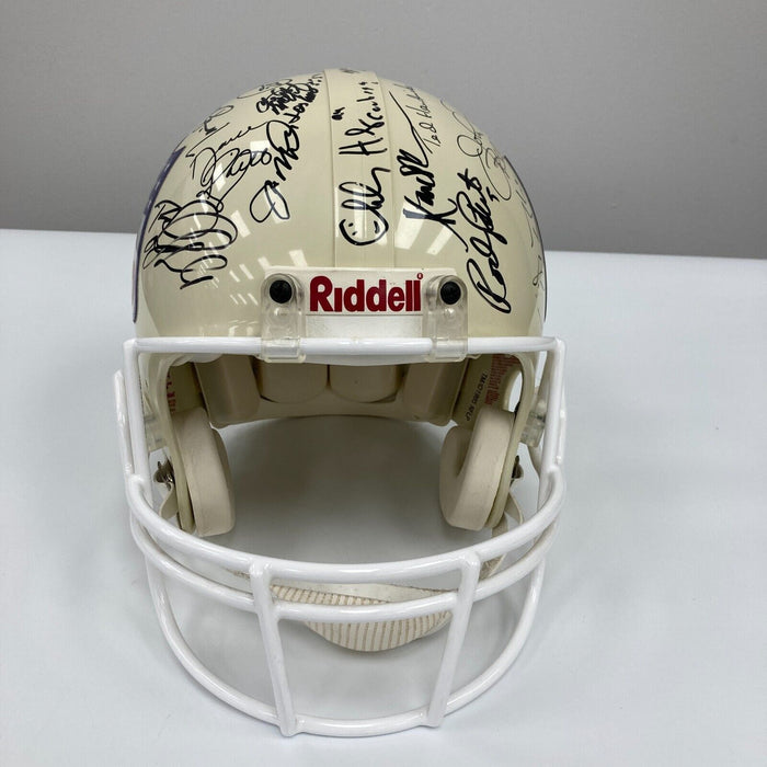 Joe Montana Rod Woodson Hall Of Fame Multi Signed Full Size NFL Helmet