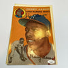 Hank Aaron Signed 1954 Topps Original Production Artwork JSA COA 1/1 RARE