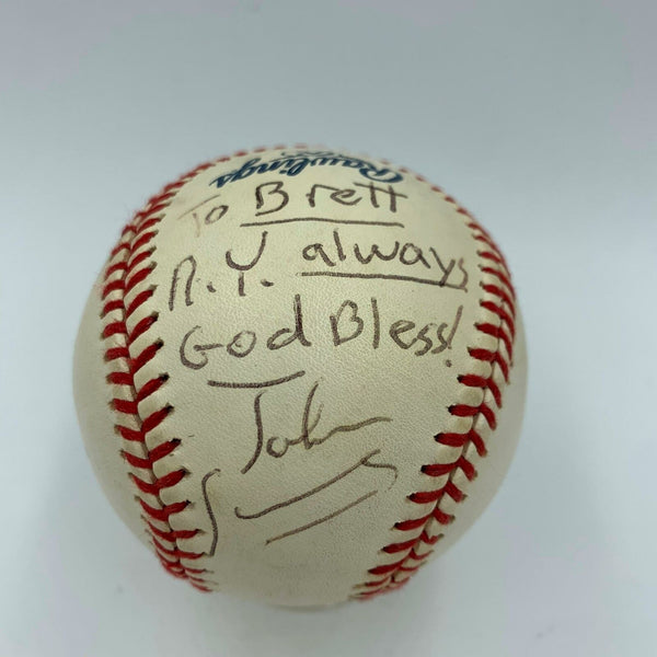 John Savage Signed Official Major League Baseball JSA COA Celebrity