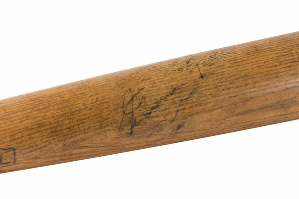 Incredible Jimmie Foxx Single Signed Autographed 1930's Baseball Bat JSA COA