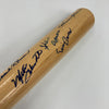 Willie Mays Hank Aaron 500 Home Run Club Signed Baseball Bat 11 Sigs JSA COA