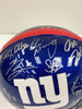 2007 New York Giants Super Bowl Champs Team Signed Full Size Helmet JSA COA