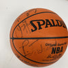 1997-98 Chicago Bulls NBA Champs Team Signed Game Basketball The Last Dance JSA