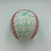 1980's New York Mets Team Signed Baseball Gary Carter Gooden Strawberry
