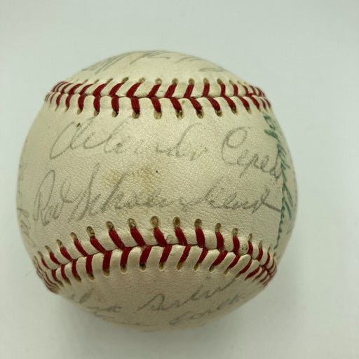 1967 St. Louis Cardinals World Series Champs Team Signed Baseball JSA COA