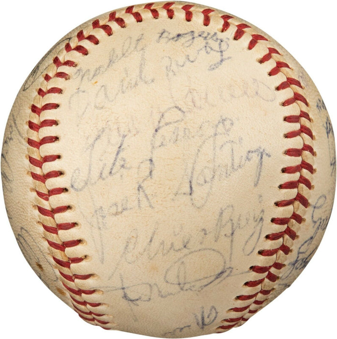 Roberto Clemente 1960's San Juan Senadores Team Signed Baseball PSA DNA COA
