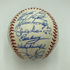 2003 New York Yankees Team Signed Baseball Derek Jeter Mariano Rivera JSA COA